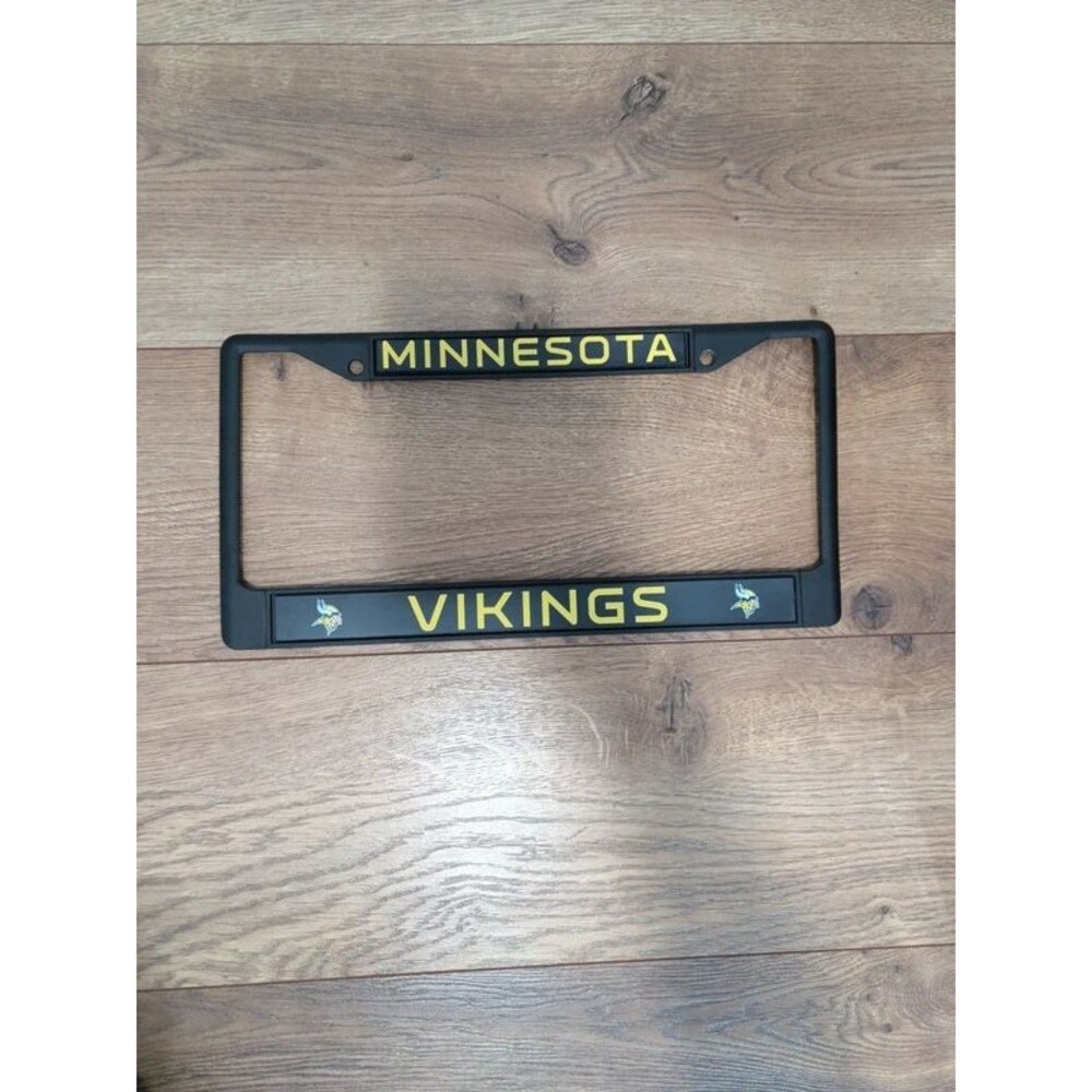 Minnesota Vikings License Plate Frame 12 x 6
